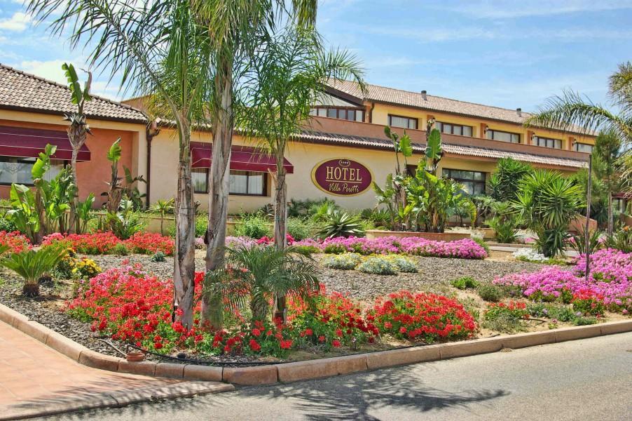 Hotel Villa Peretti Gela Exterior foto